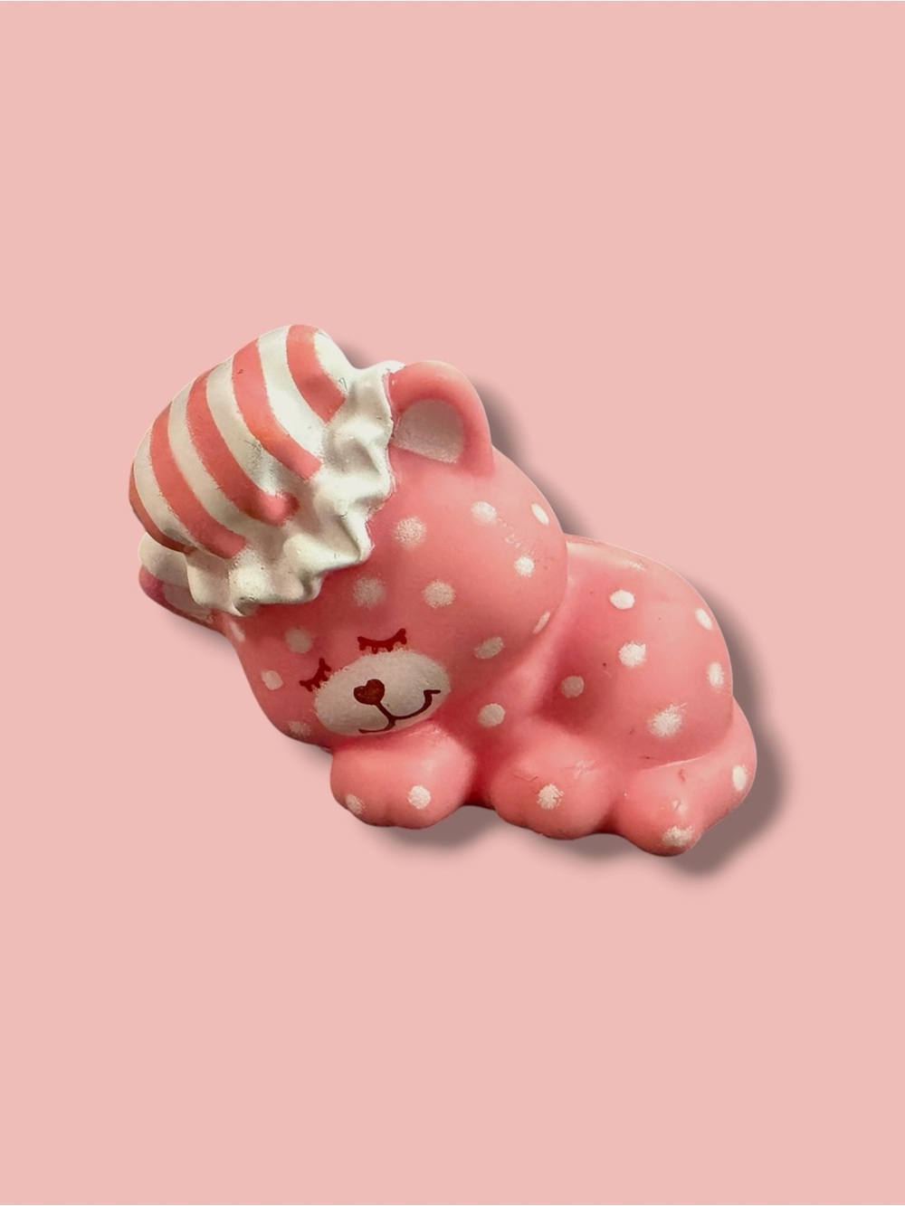Vintage Kenner Toys Strawberry Shortcake Sweet Sleepers Custard Cat